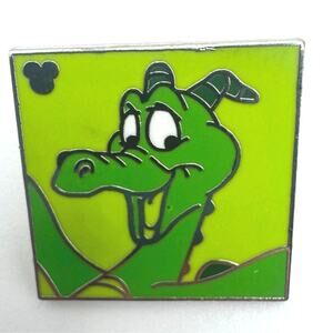 2012 Hidden Mickey Series Tonal Figment Green Disney Trading Pin